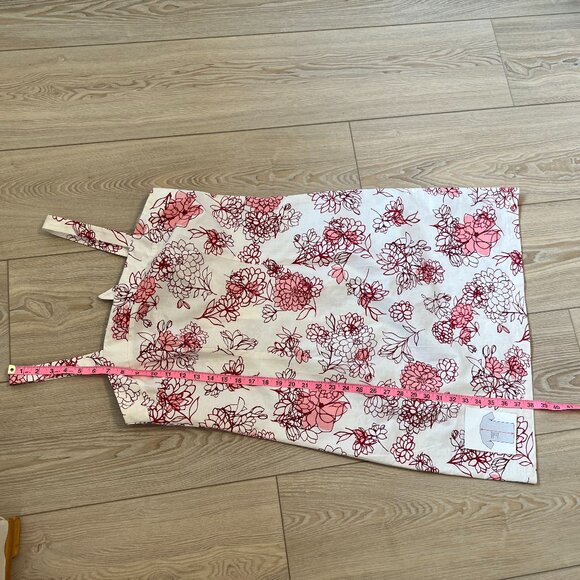 🌸Reitman's White Floral Sundress 100% Cotton Size 13 🌸 - Picture 9 of 11